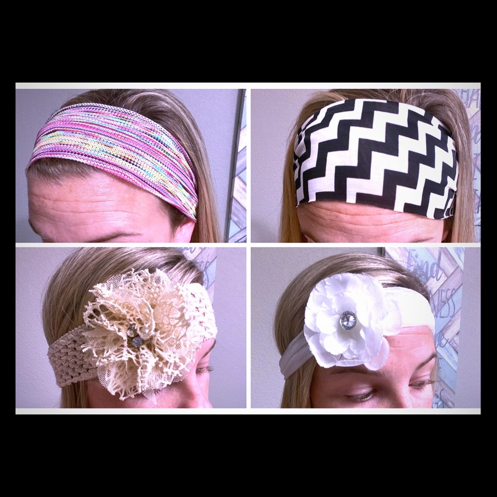 🌟$5 SALE🌟 🌸 4 Fun Headbands
